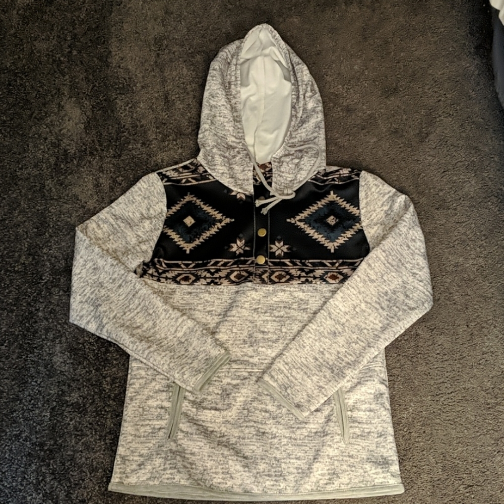 Light grey hoodie